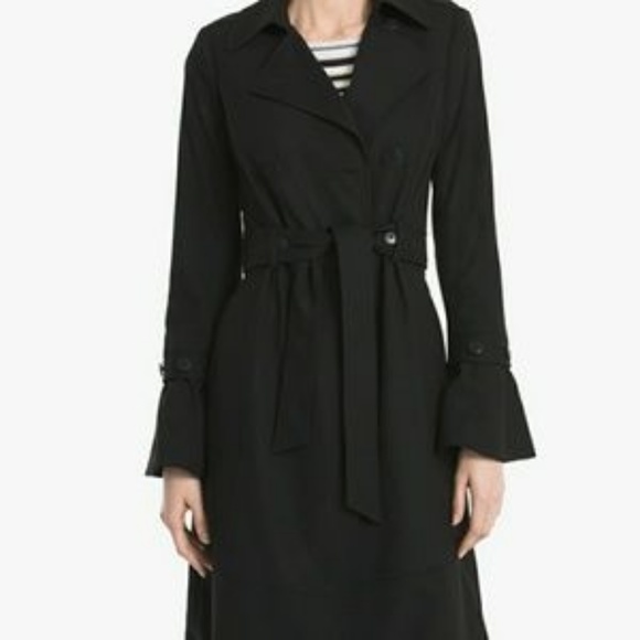 WHBM BELL CUFF TRENCH COAT - Picture 4 of 7